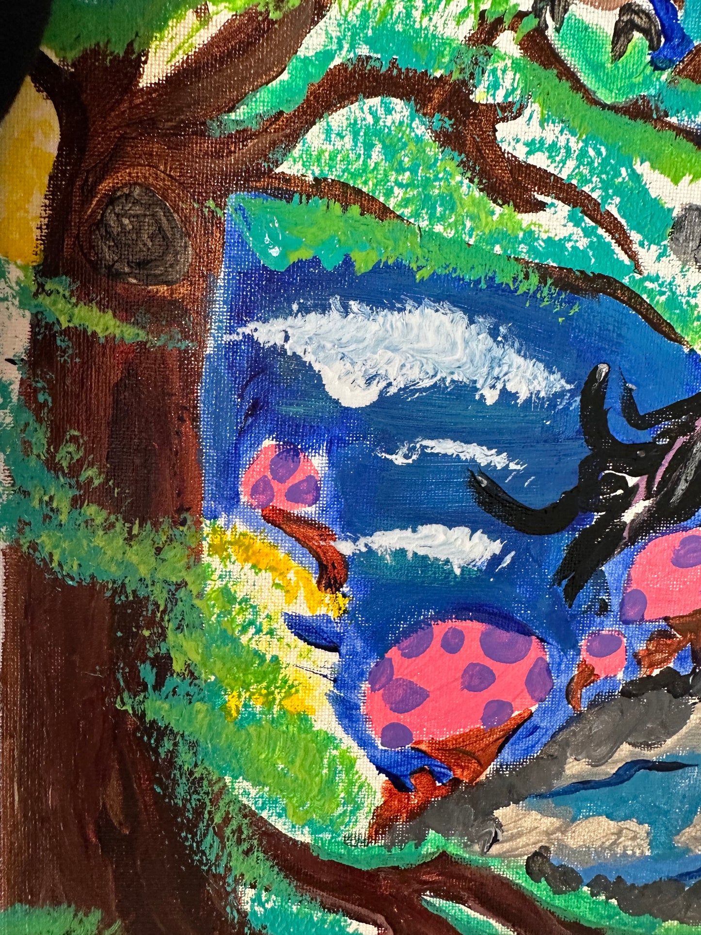 Enchanted forest abstract