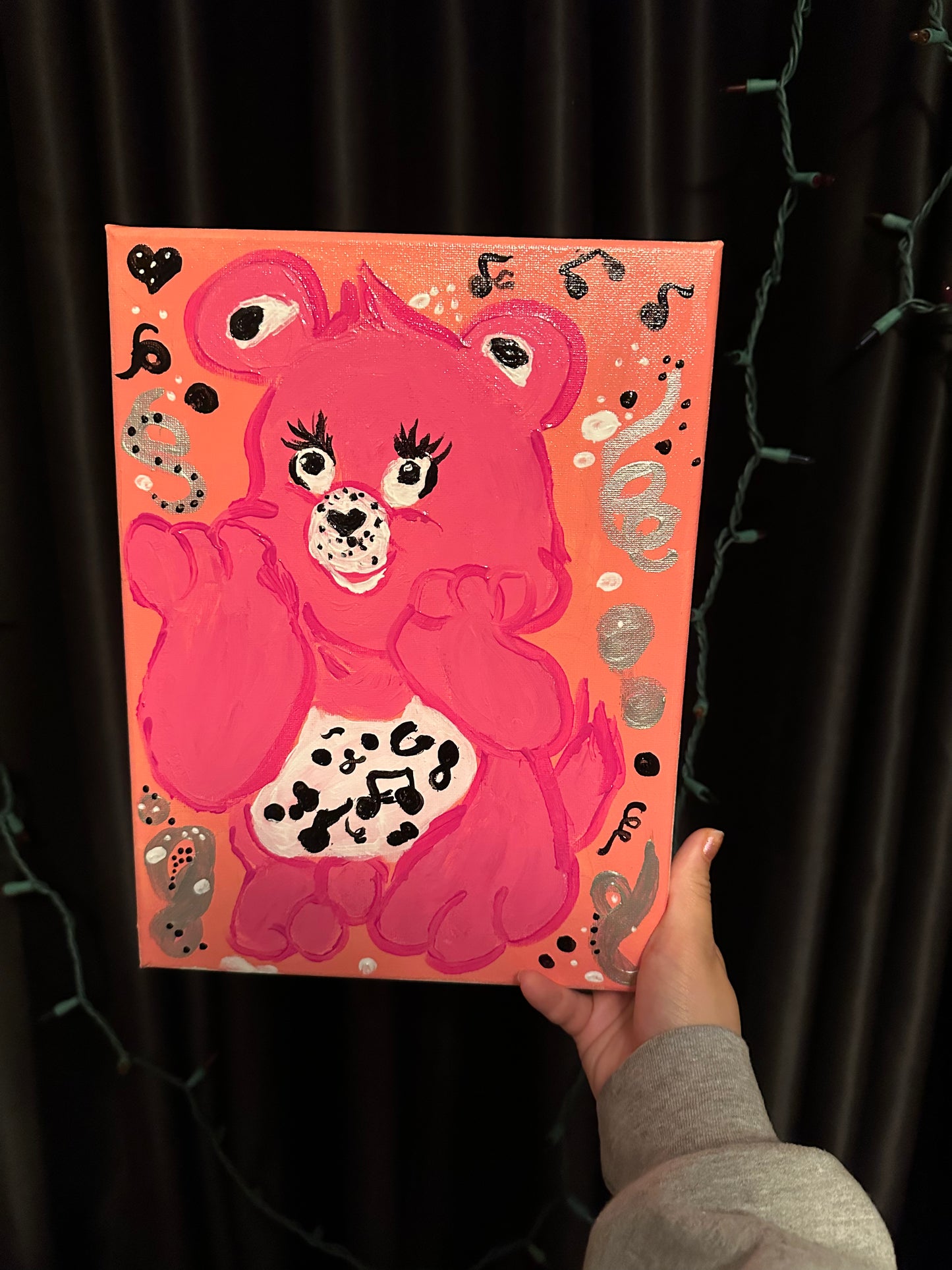 Fuchsia Bear