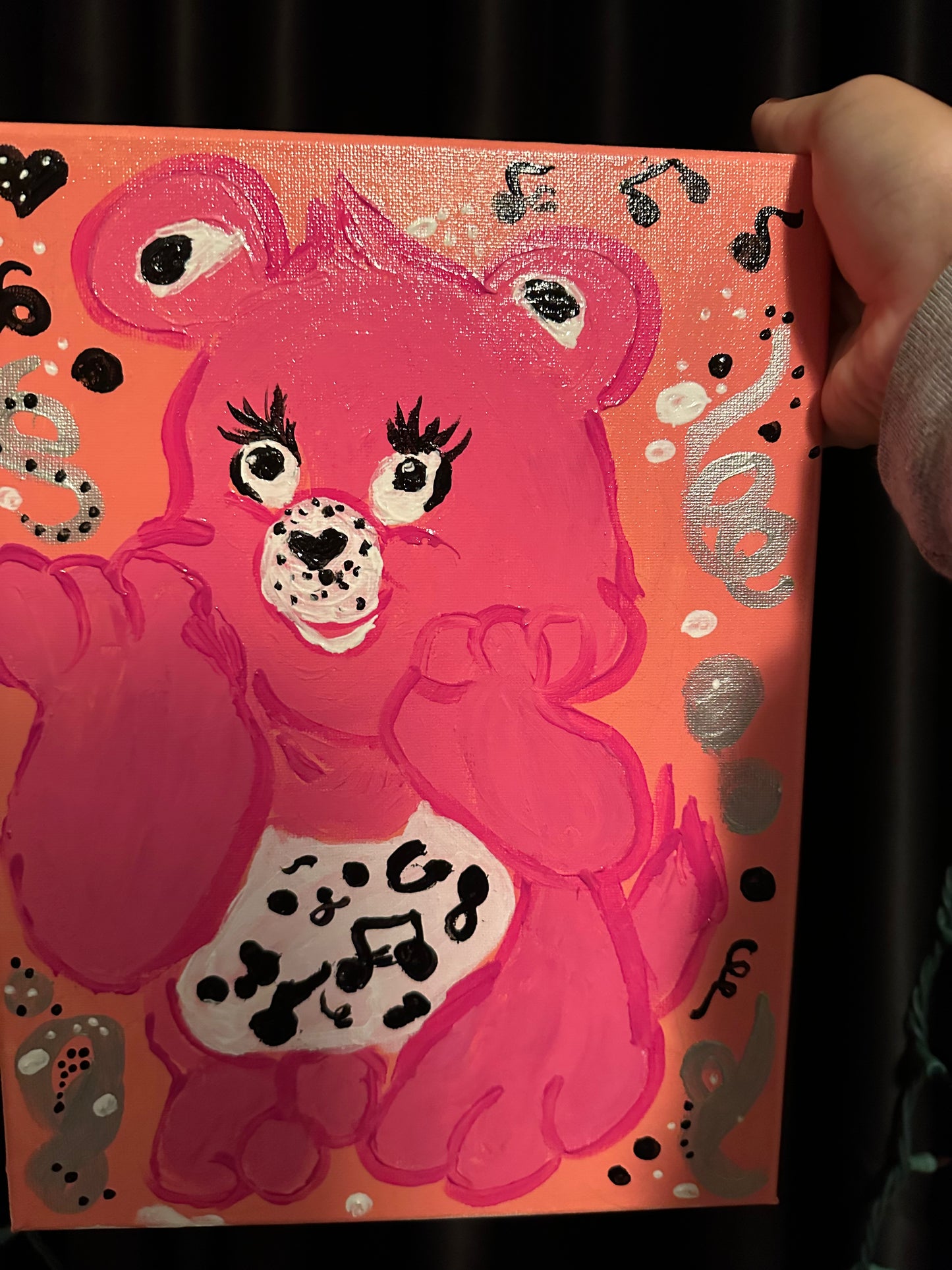 Fuchsia Bear