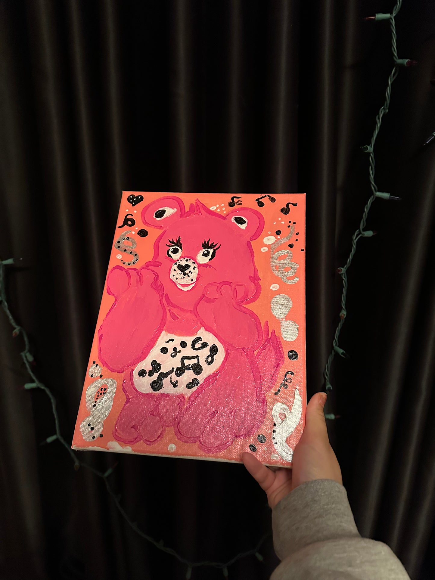 Fuchsia Bear