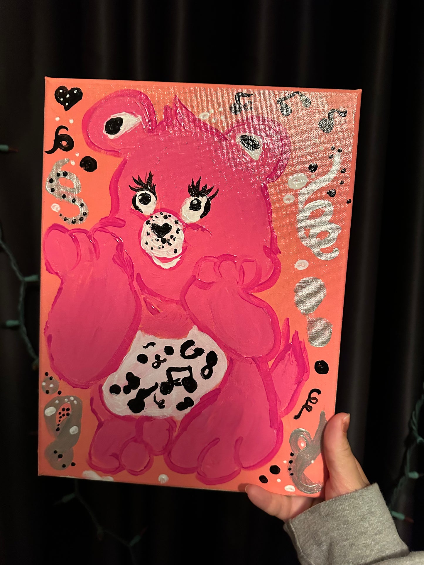 Fuchsia Bear