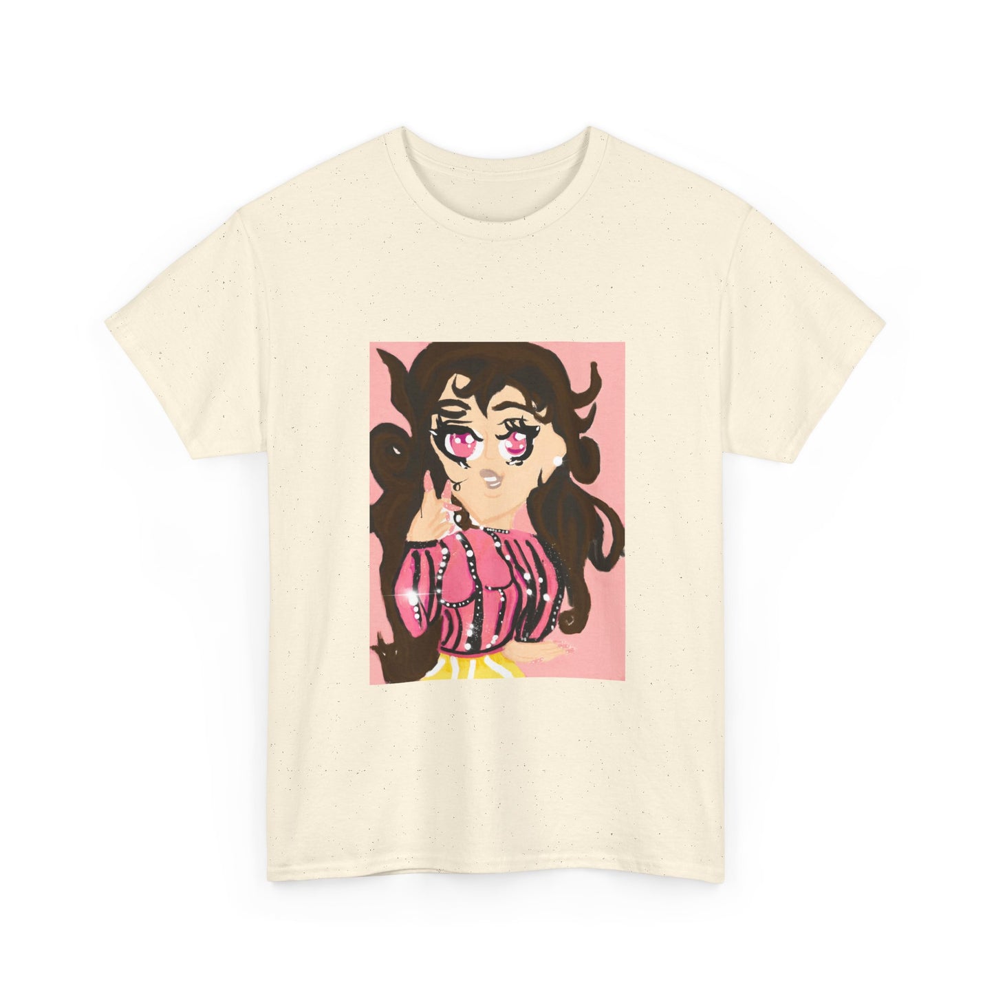 Anime Girl Rei Unisex Heavy Cotton Tee