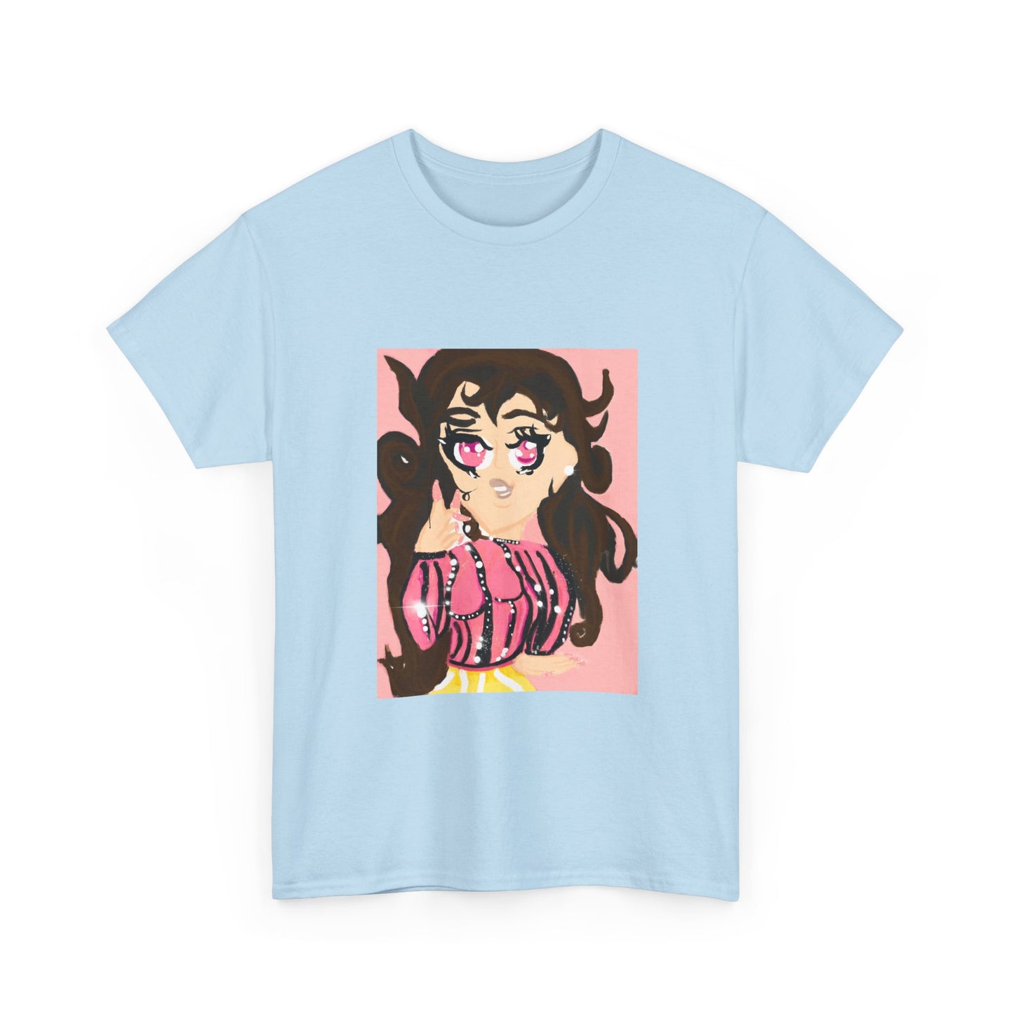 Anime Girl Rei Unisex Heavy Cotton Tee