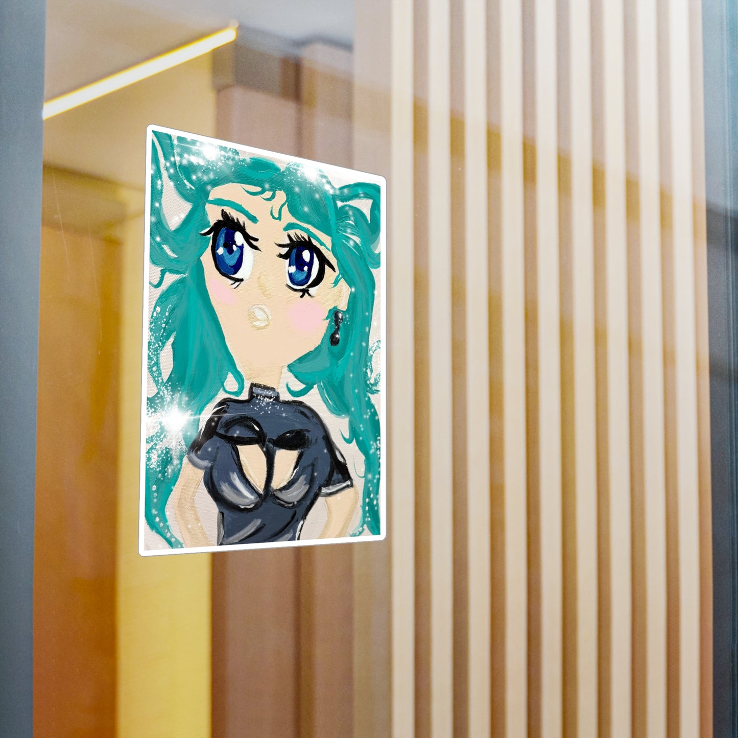 Anime Girl Sirena Kiss-Cut Vinyl Decals