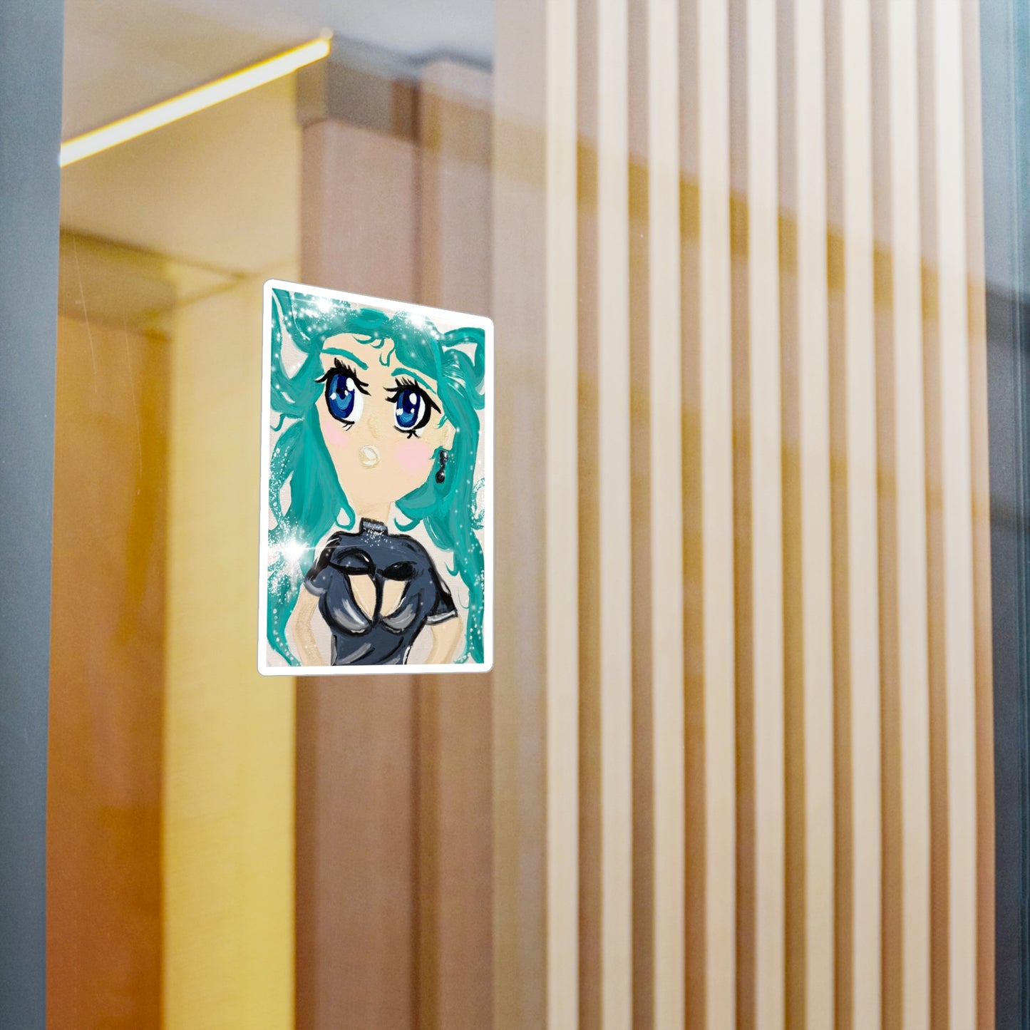 Anime Girl Sirena Kiss-Cut Vinyl Decals
