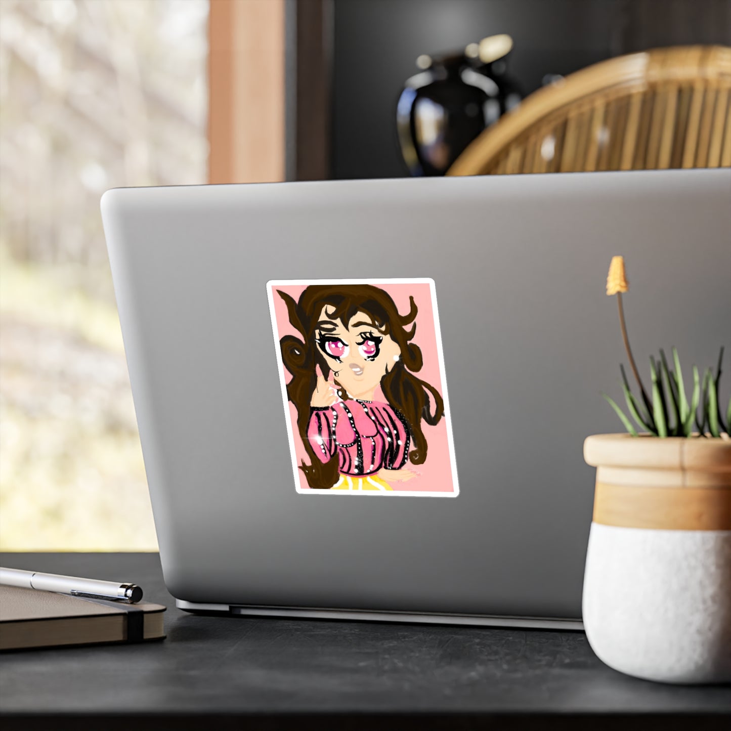 Anime Girl Rei Kiss-Cut Vinyl Decals
