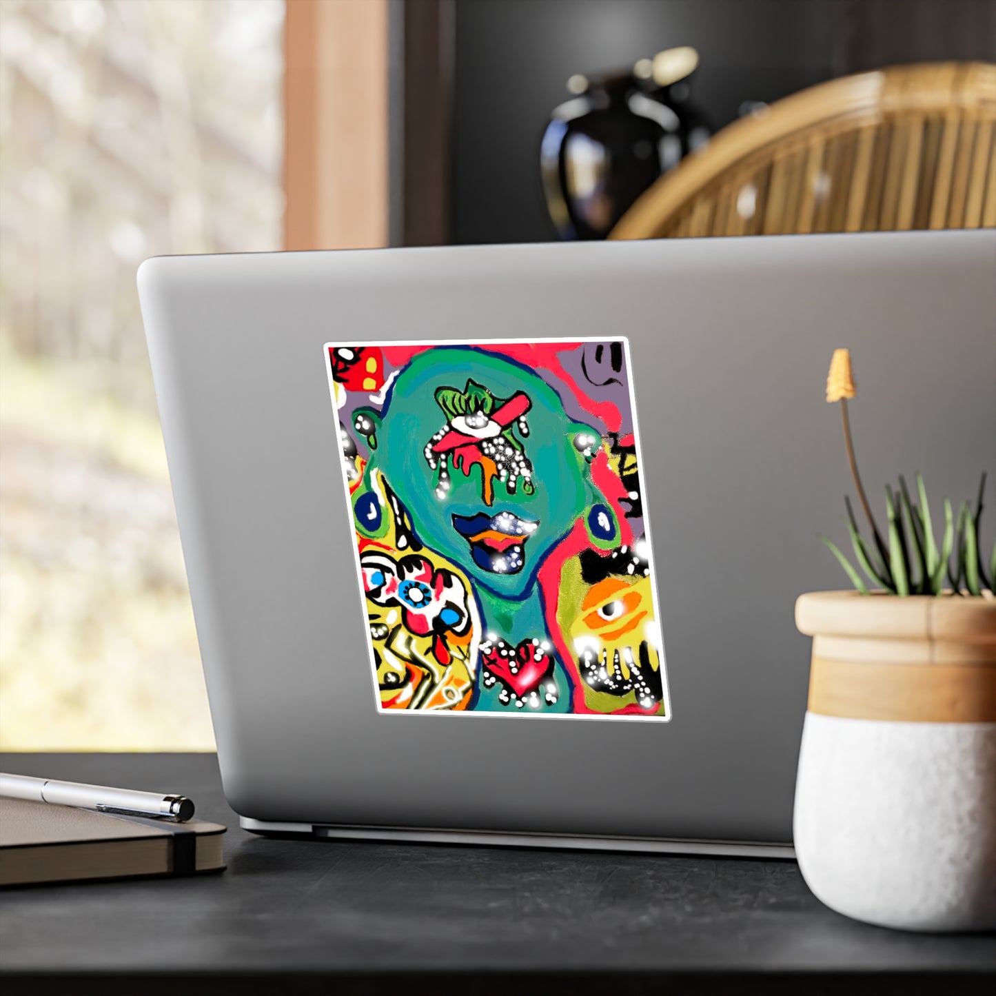 Her Visions Kiss-Cut Vinyl Decals