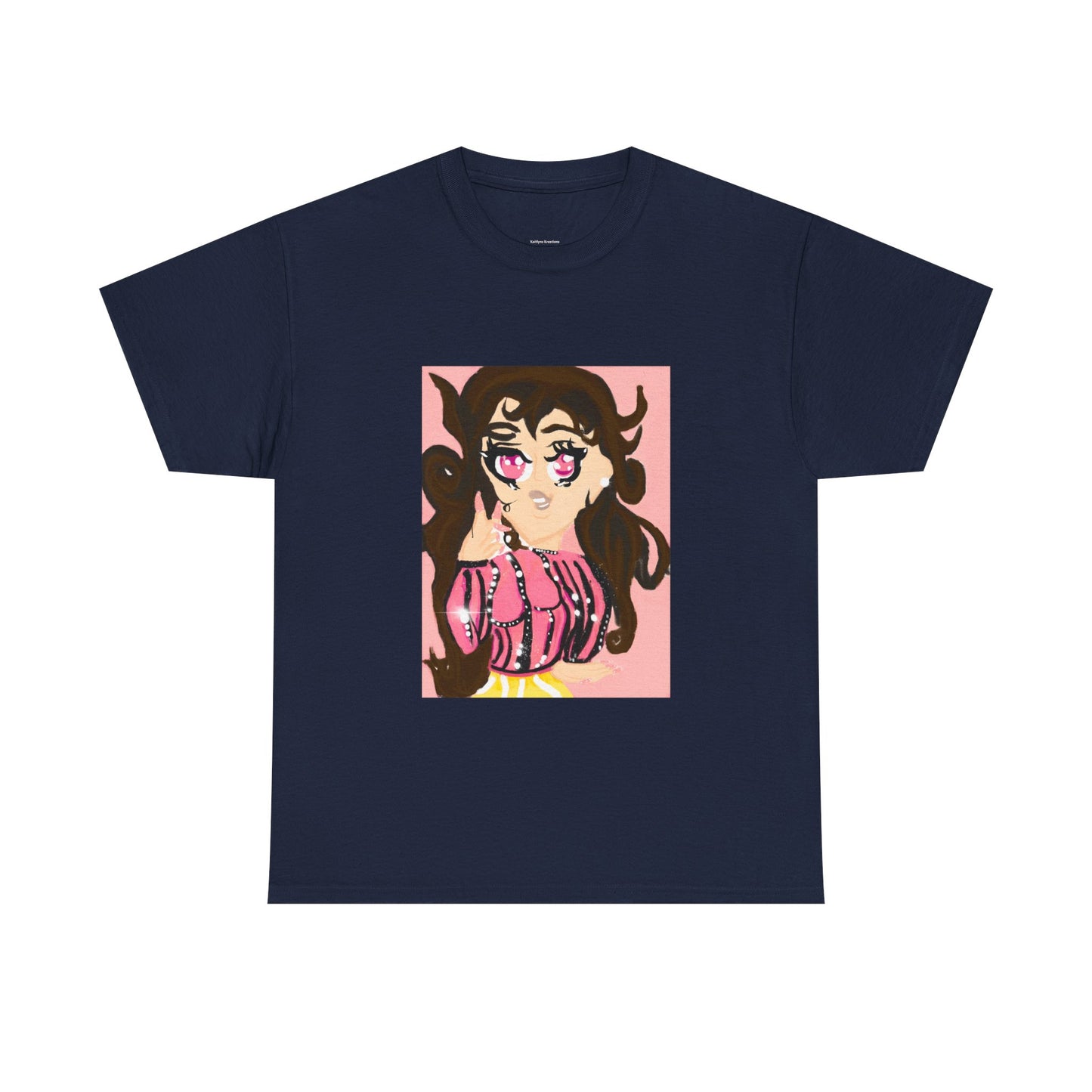 Anime Girl Rei Unisex Heavy Cotton Tee