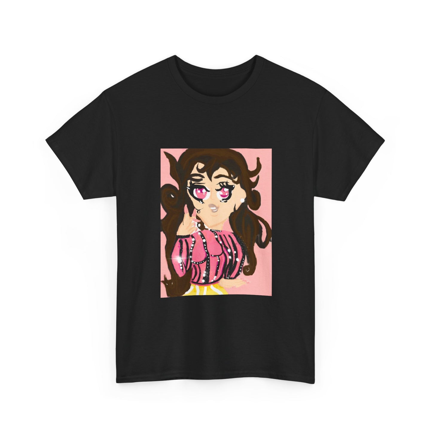 Anime Girl Rei Unisex Heavy Cotton Tee