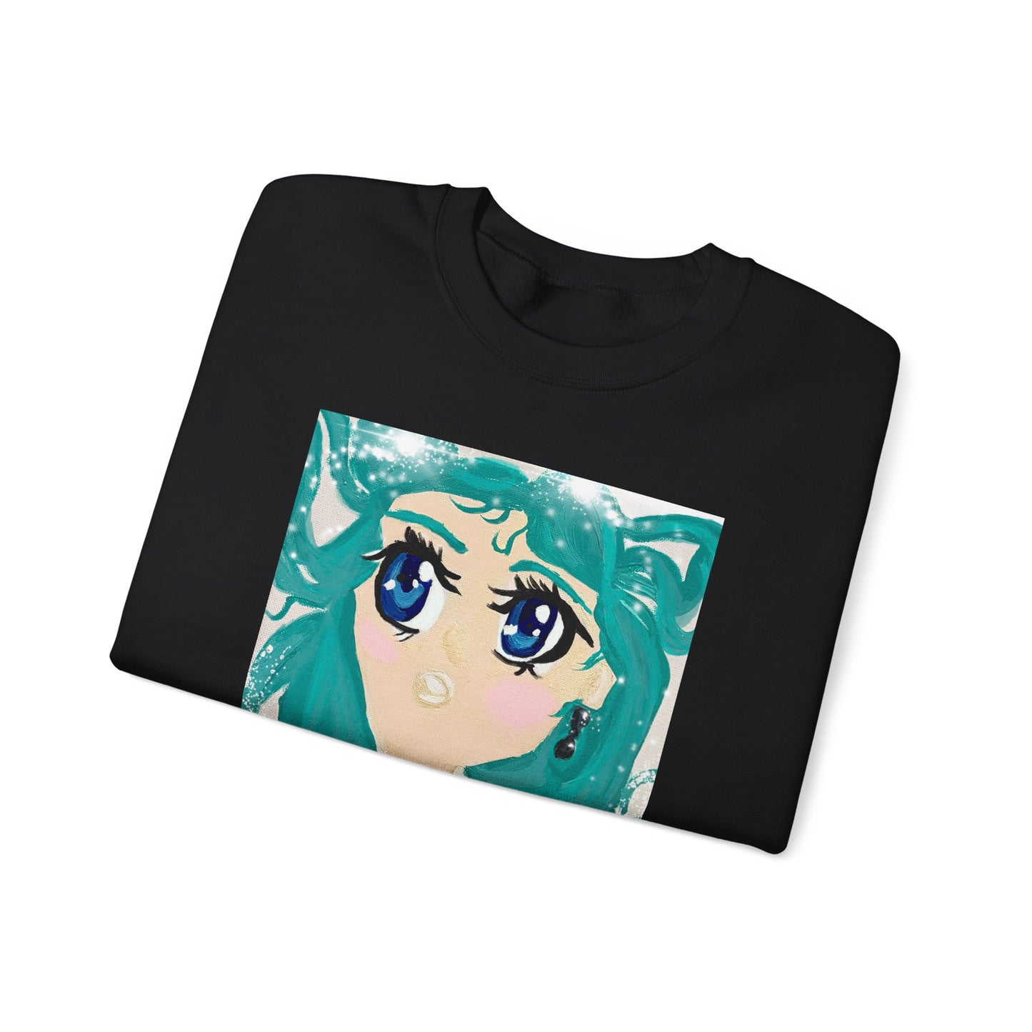 Anime Girl Sirena Unisex Heavy Blend™ Crewneck Sweatshirt