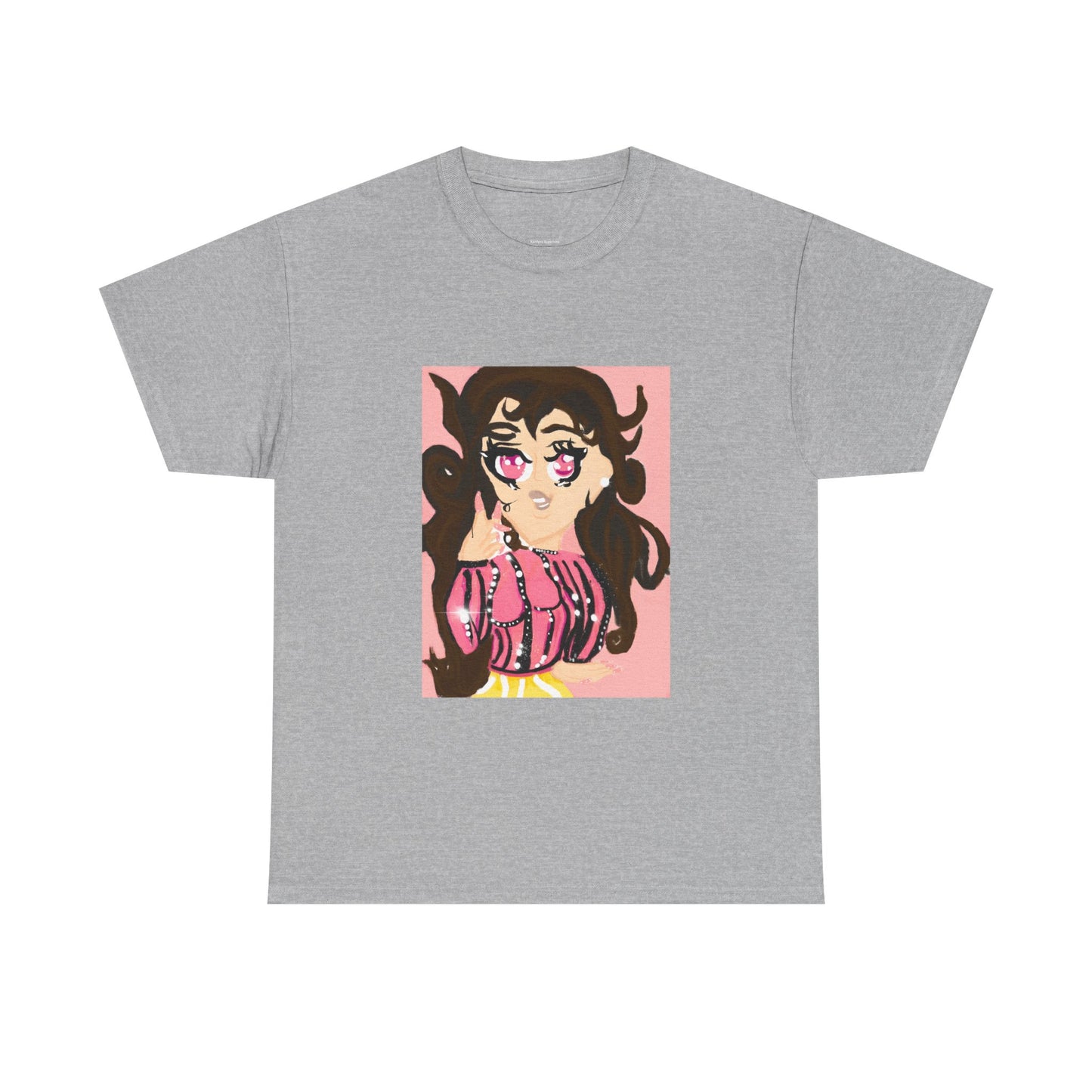 Anime Girl Rei Unisex Heavy Cotton Tee