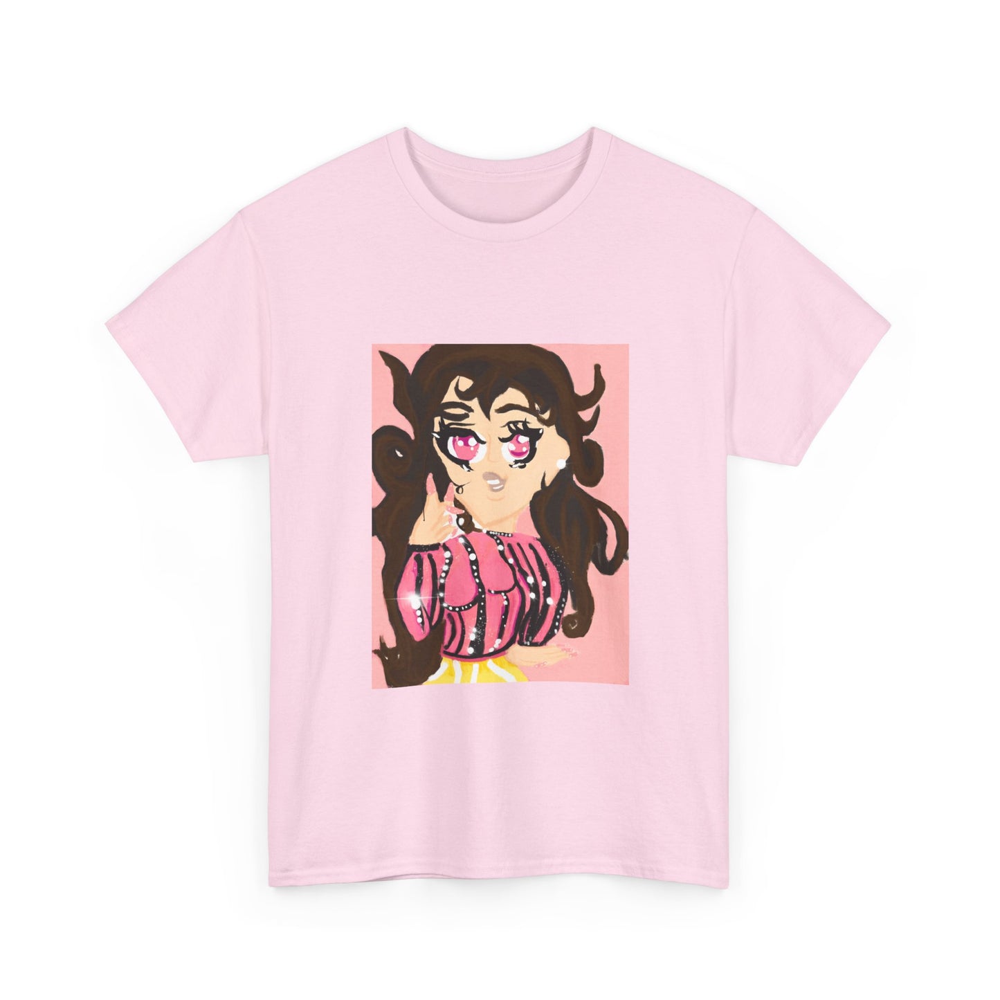 Anime Girl Rei Unisex Heavy Cotton Tee