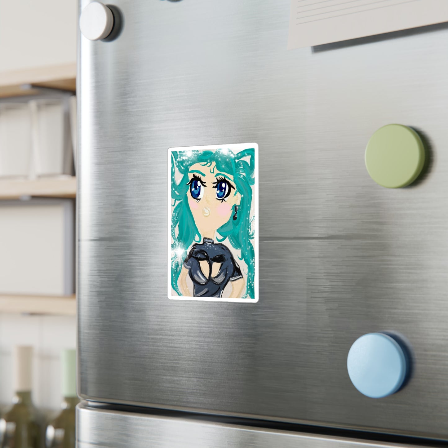 Anime Girl Sirena Kiss-Cut Vinyl Decals