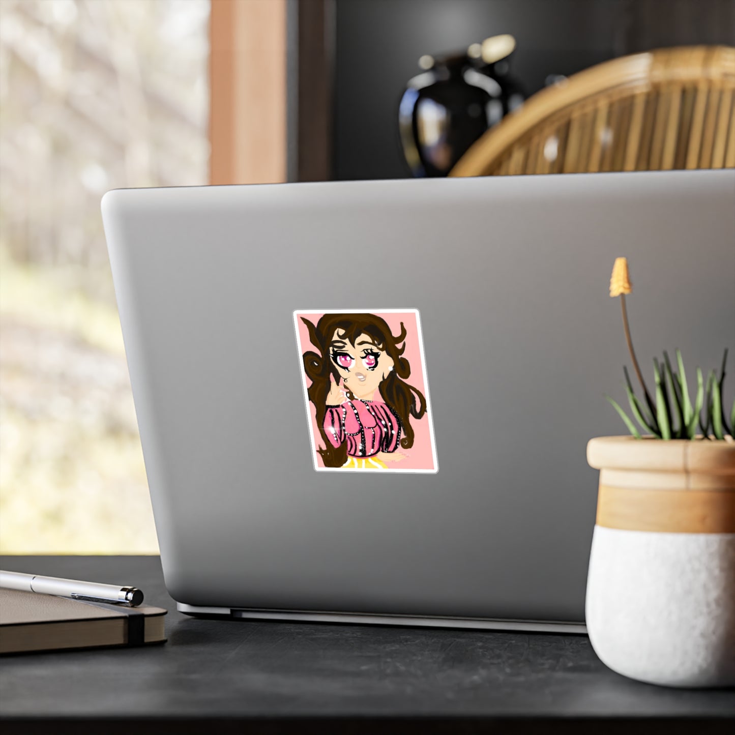 Anime Girl Rei Kiss-Cut Vinyl Decals