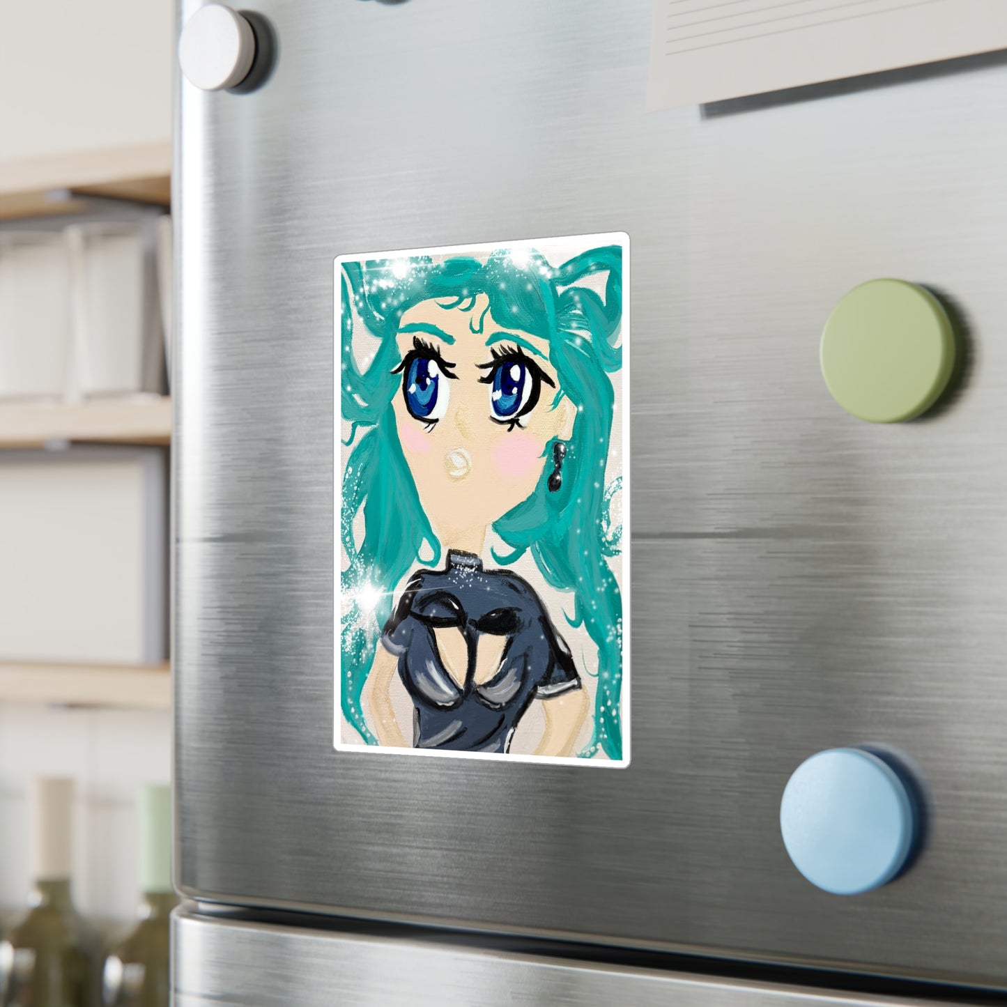 Anime Girl Sirena Kiss-Cut Vinyl Decals