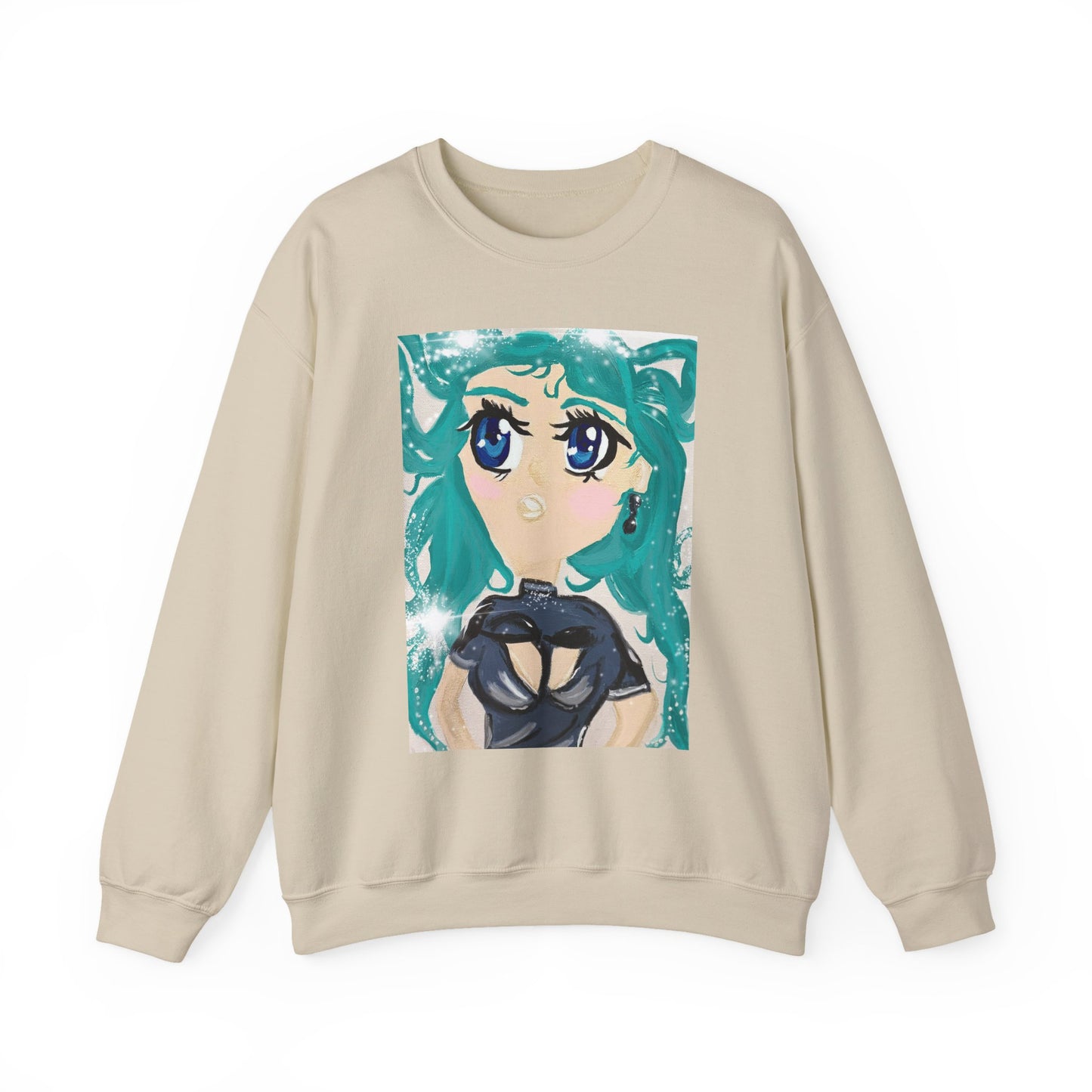 Anime Girl Sirena Unisex Heavy Blend™ Crewneck Sweatshirt