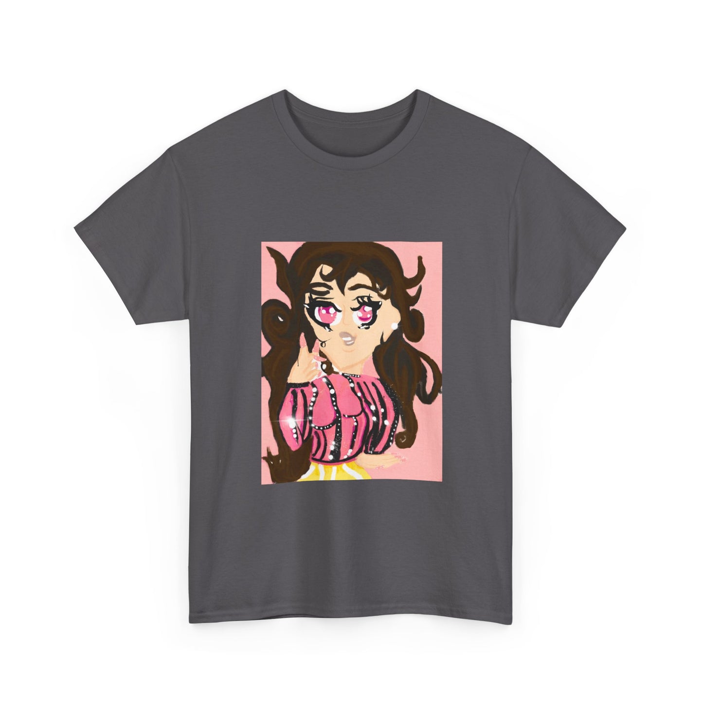 Anime Girl Rei Unisex Heavy Cotton Tee