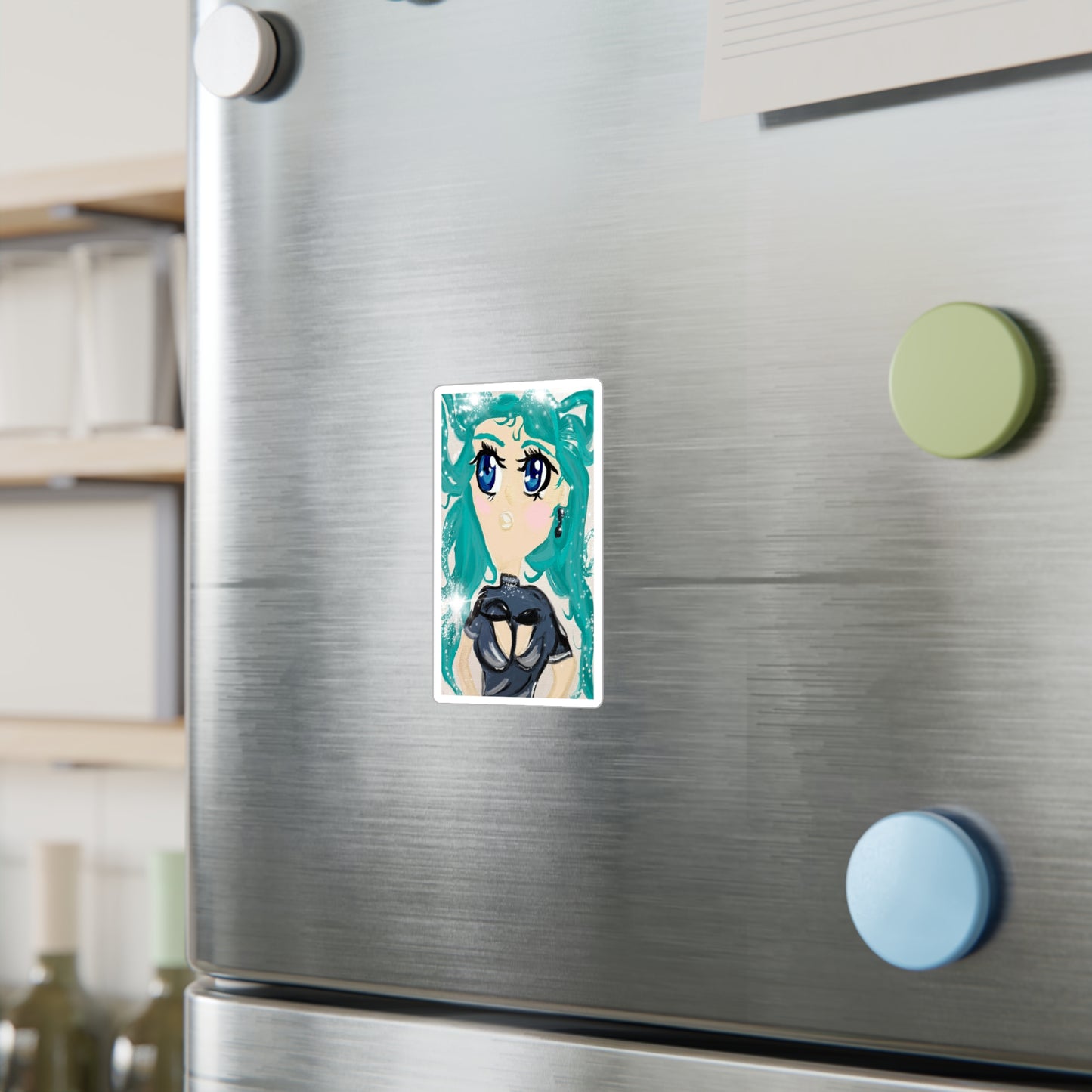 Anime Girl Sirena Kiss-Cut Vinyl Decals