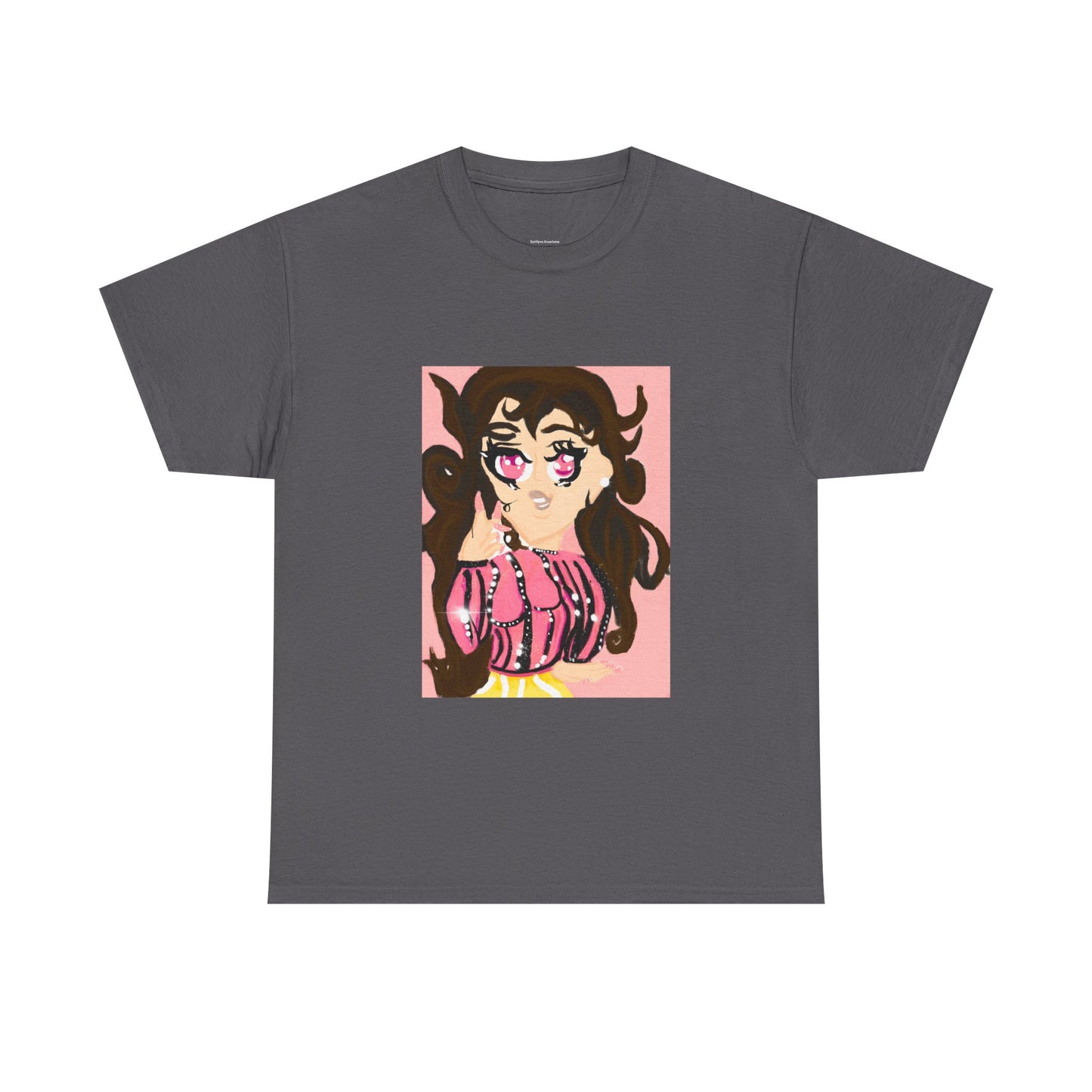 Anime Girl Rei Unisex Heavy Cotton Tee