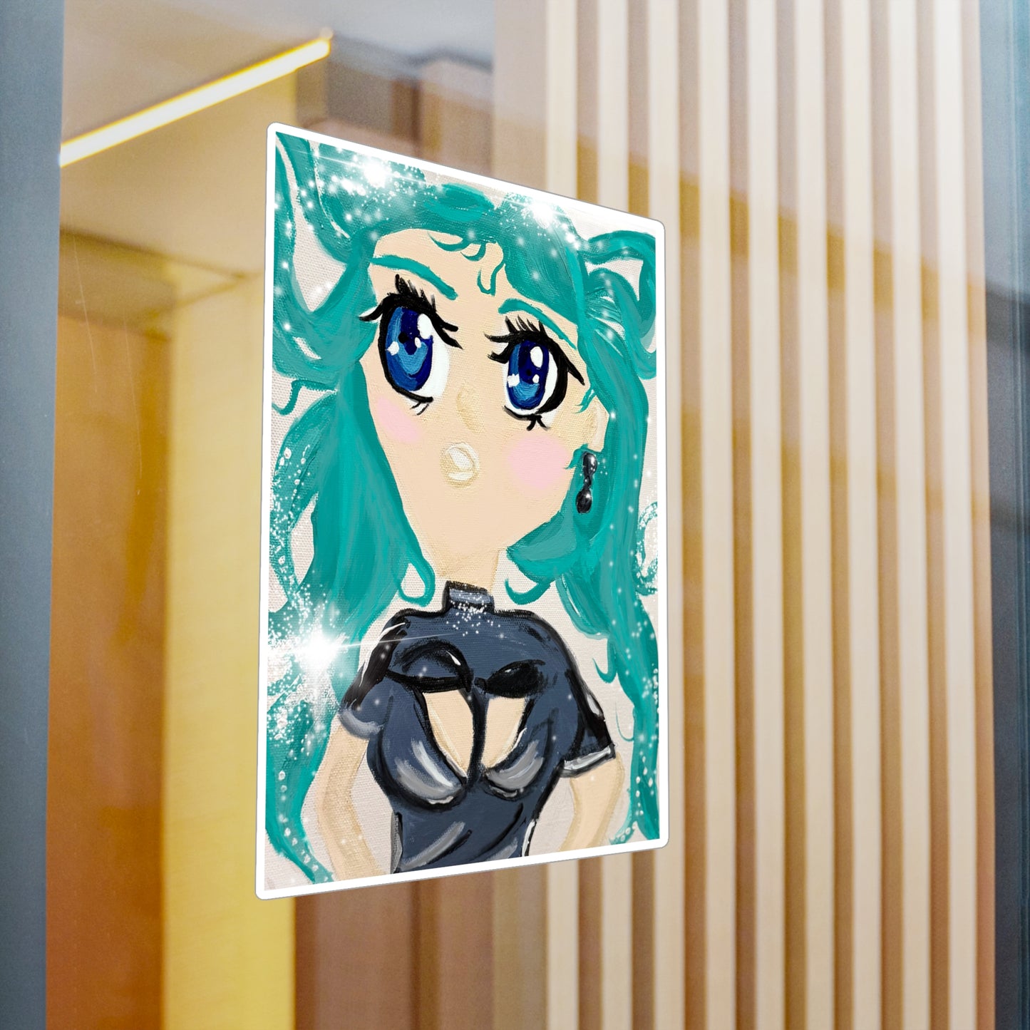 Anime Girl Sirena Kiss-Cut Vinyl Decals