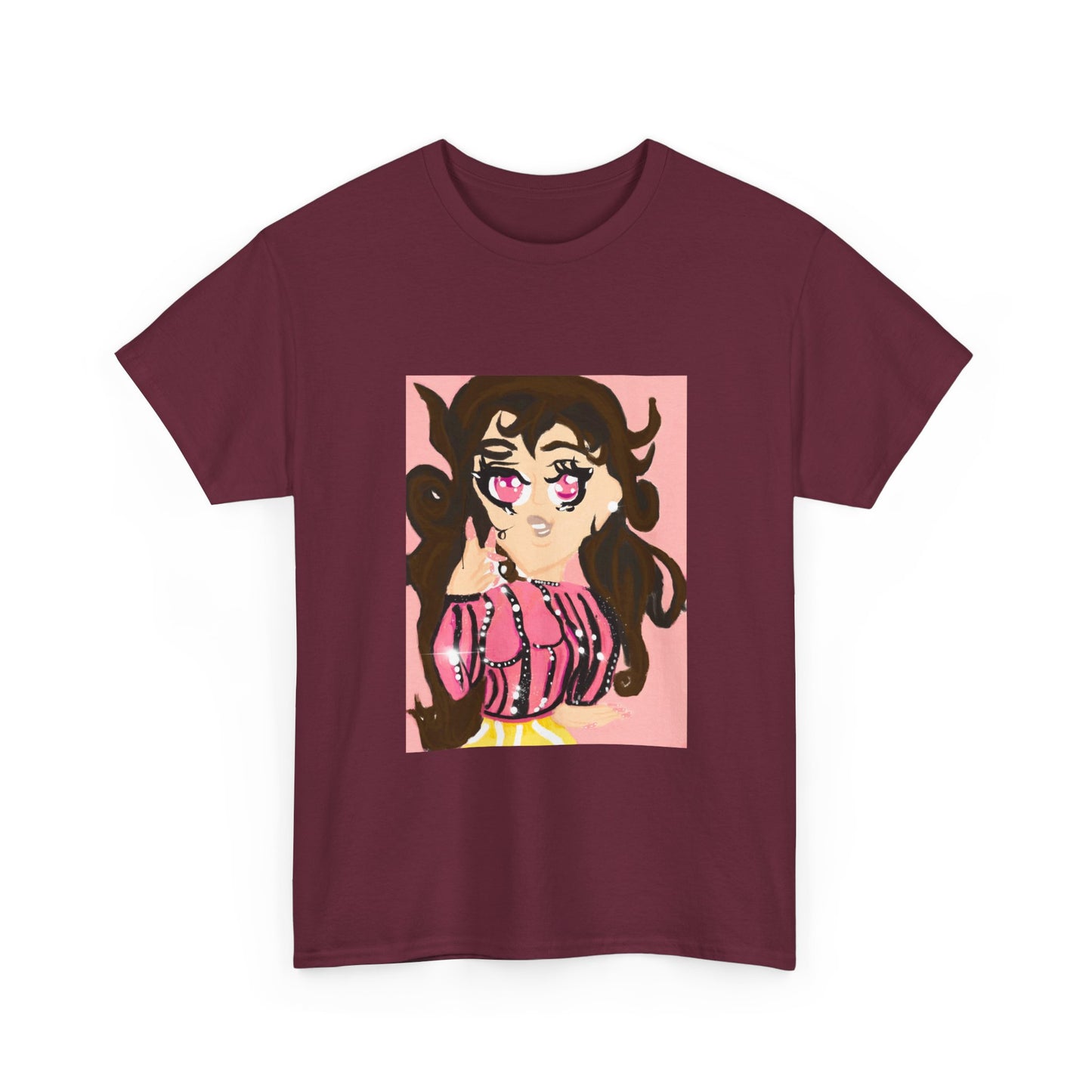 Anime Girl Rei Unisex Heavy Cotton Tee