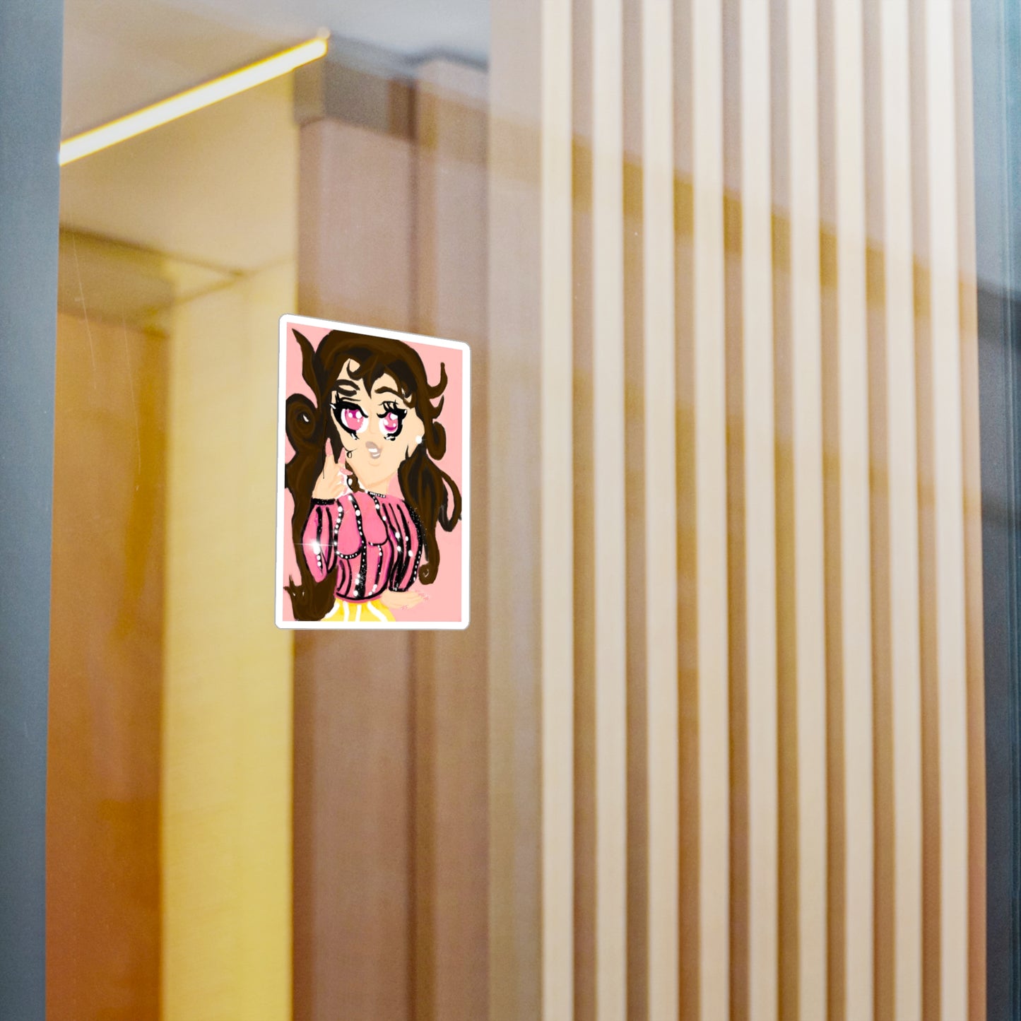 Anime Girl Rei Kiss-Cut Vinyl Decals