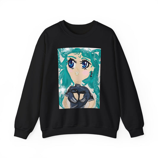 Anime Girl Sirena Unisex Heavy Blend™ Crewneck Sweatshirt