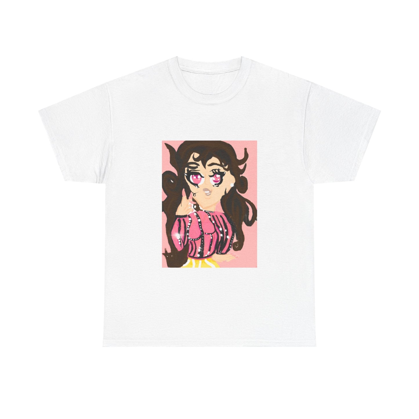 Anime Girl Rei Unisex Heavy Cotton Tee