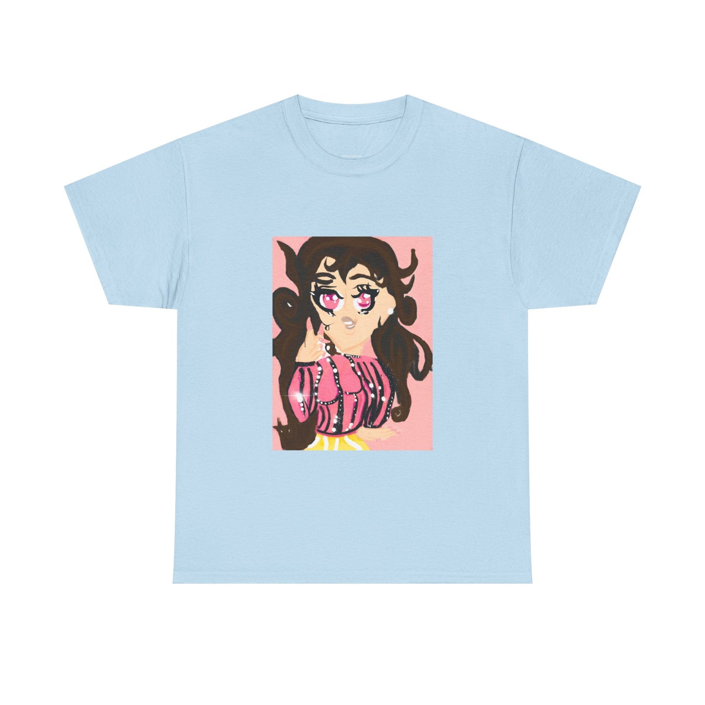 Anime Girl Rei Unisex Heavy Cotton Tee
