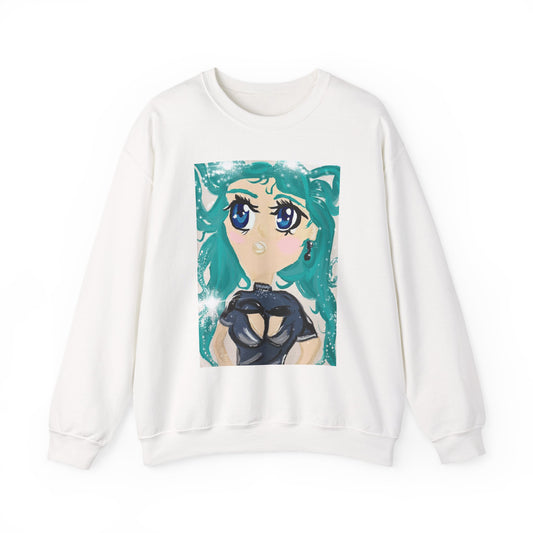 Anime Girl Sirena Unisex Heavy Blend™ Crewneck Sweatshirt
