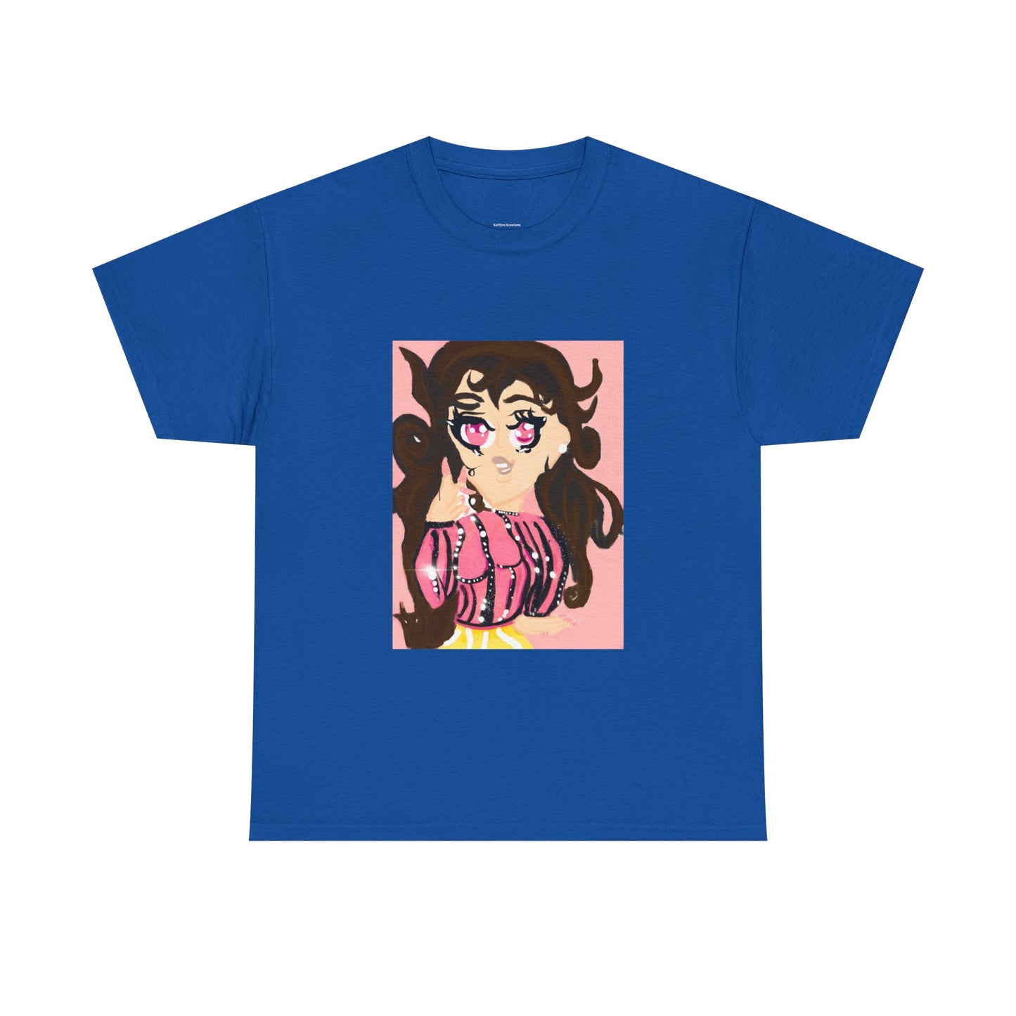 Anime Girl Rei Unisex Heavy Cotton Tee