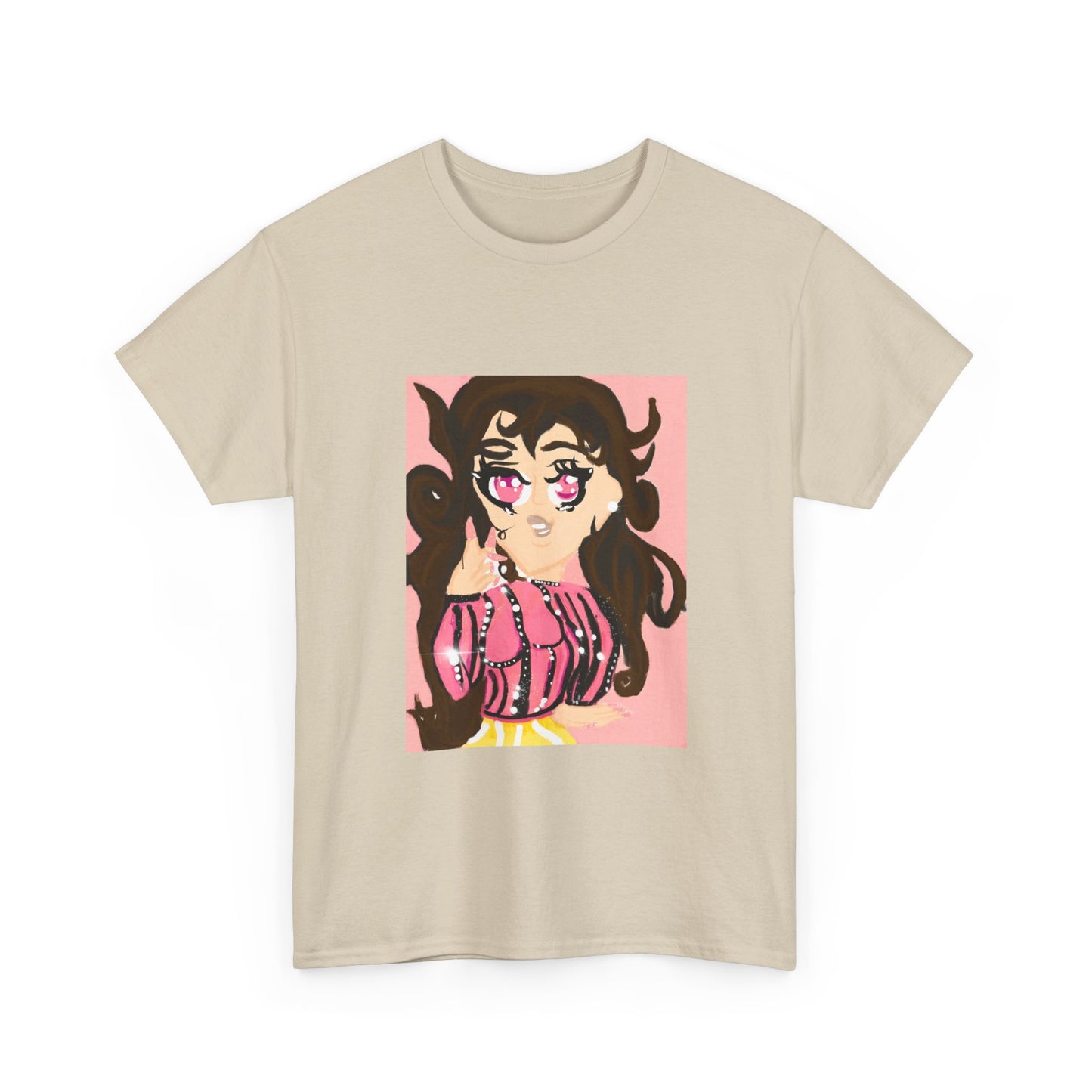 Anime Girl Rei Unisex Heavy Cotton Tee