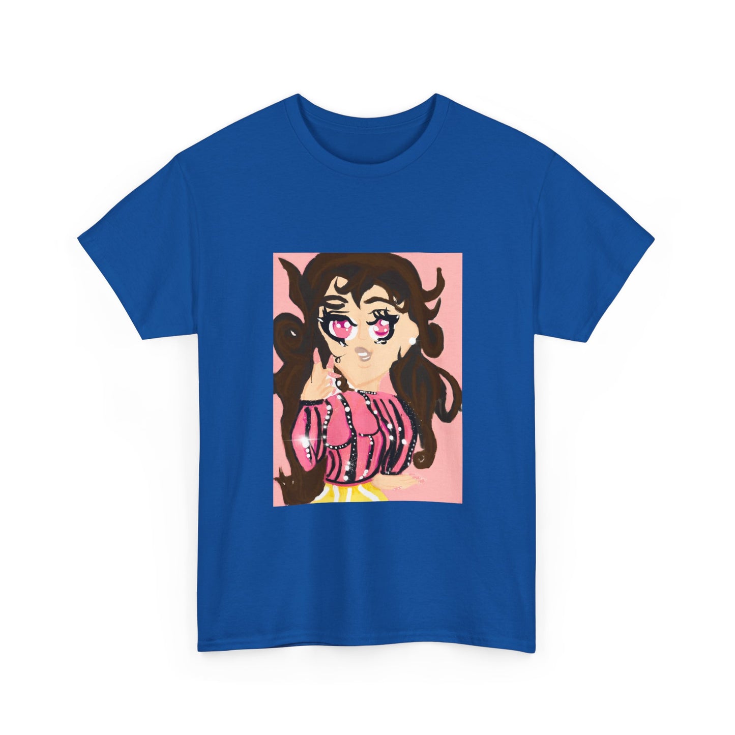 Anime Girl Rei Unisex Heavy Cotton Tee