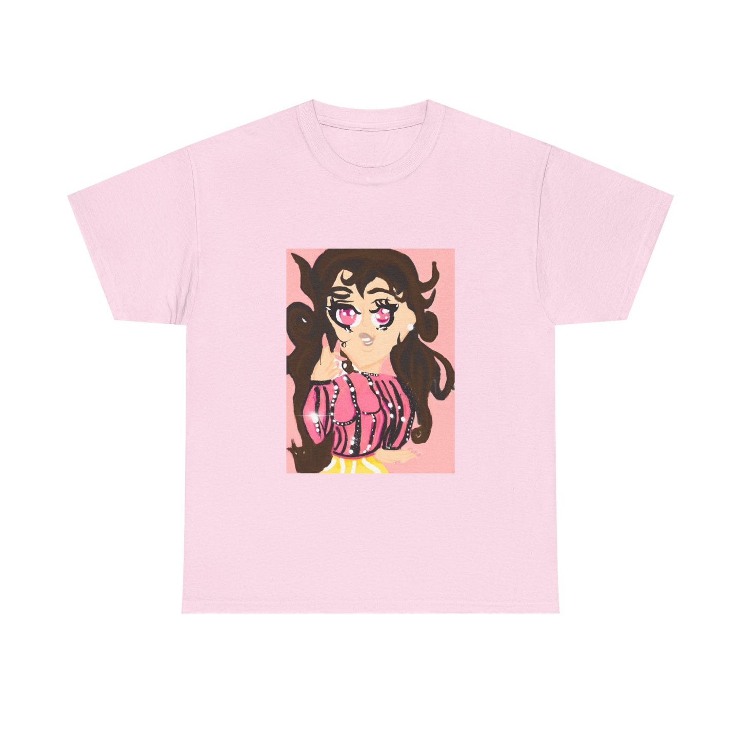 Anime Girl Rei Unisex Heavy Cotton Tee