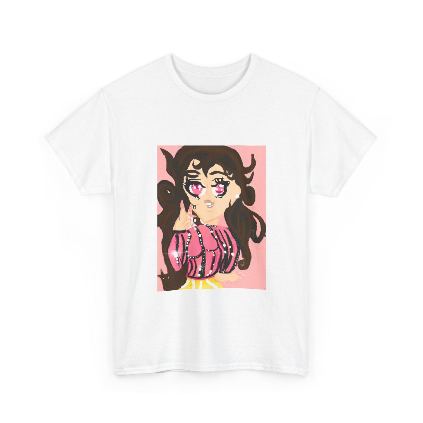 Anime Girl Rei Unisex Heavy Cotton Tee