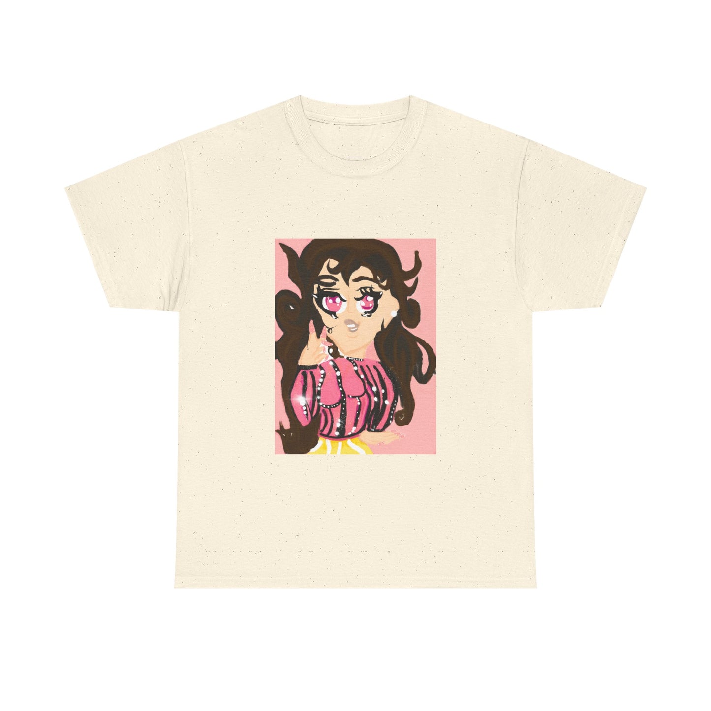 Anime Girl Rei Unisex Heavy Cotton Tee